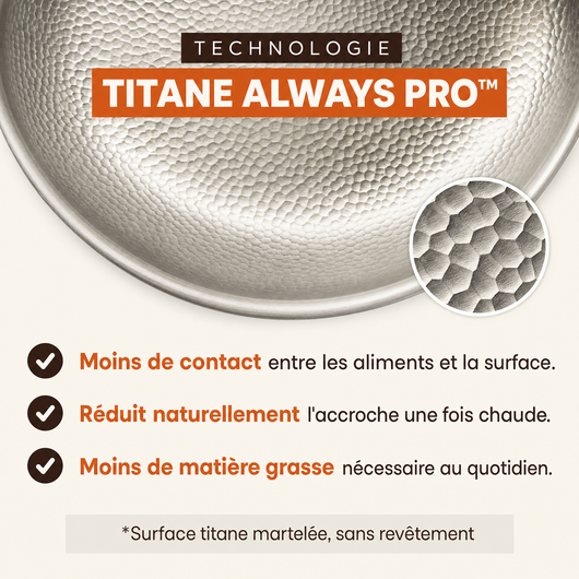 Poêle Always Titane® Pro